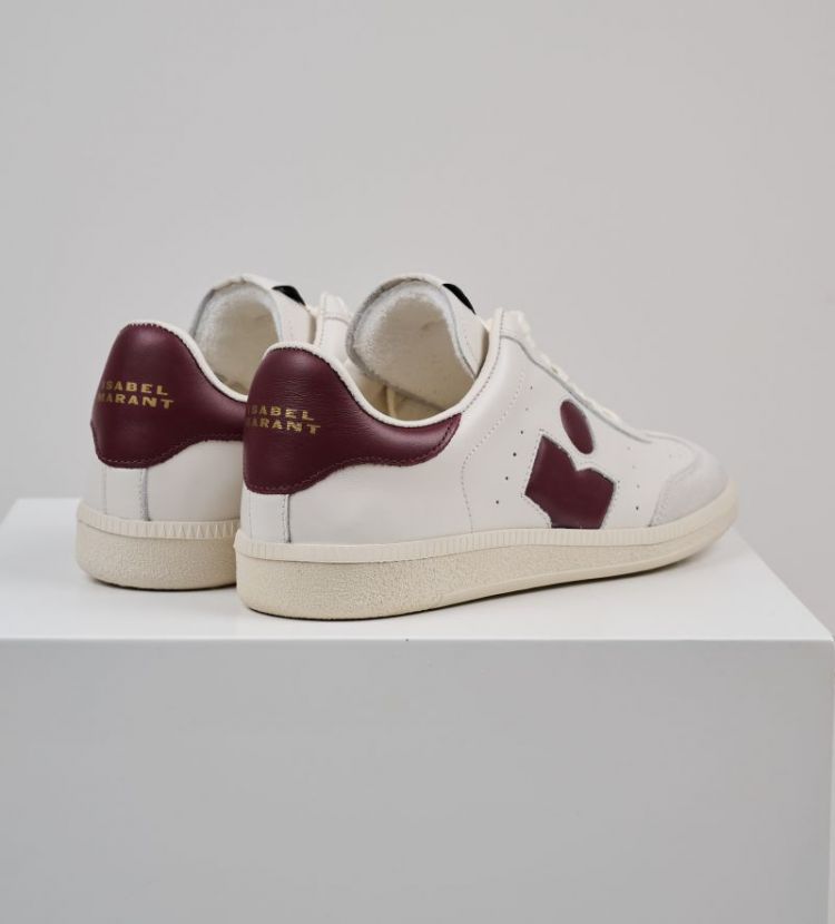  ECRU/BURGUNDY